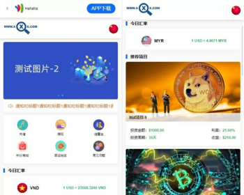 新版多语言海外投资理财系统/影视理财源码/前端Vue